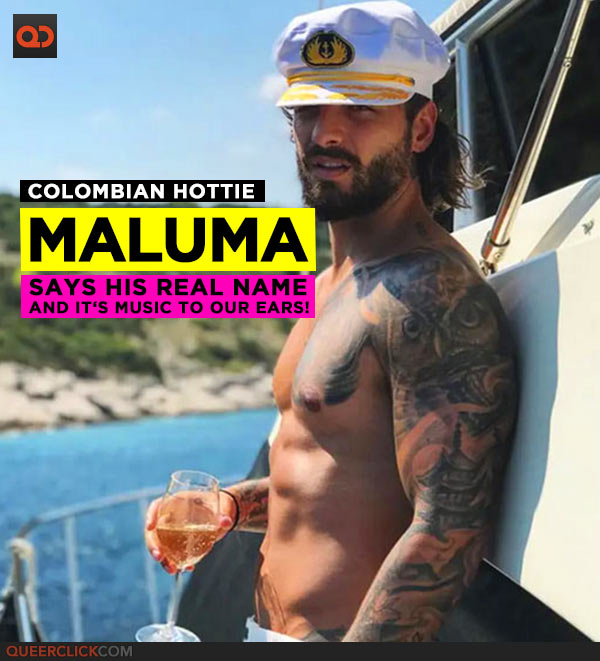 Colombian Hottie Maluma Says His Real Name And It's Music To Our Ears!