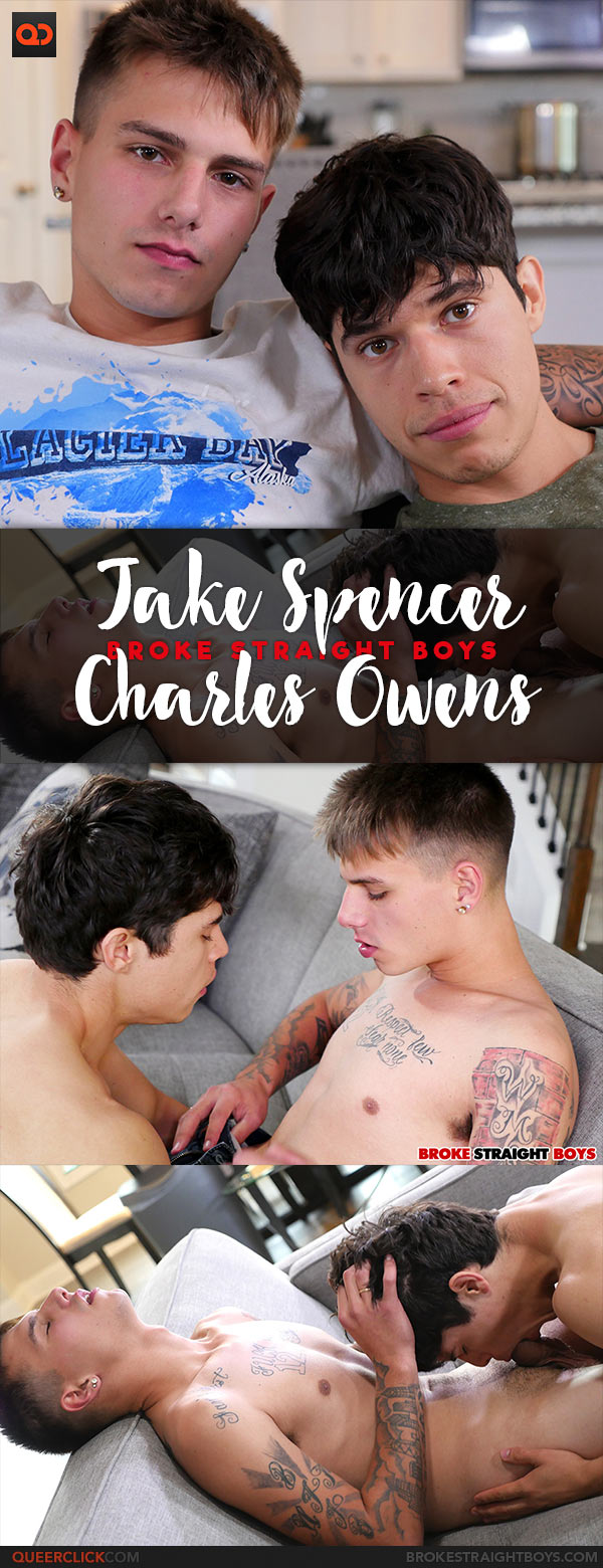 Broke Straight Boys: Jake Spencer Fucks Charles Owens - Bareback