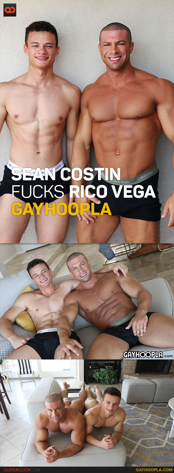 GayHoopla: Sean Costin Fucks Rico Vega