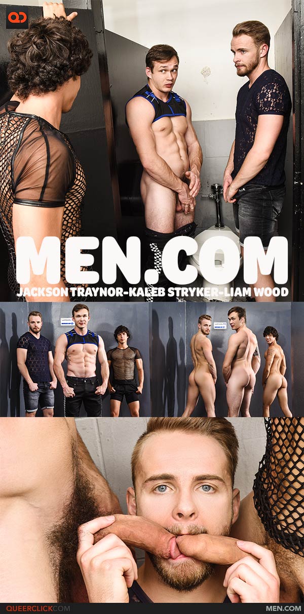 Men.com: Jackson Traynor, Kaleb Stryker and Liam Wood