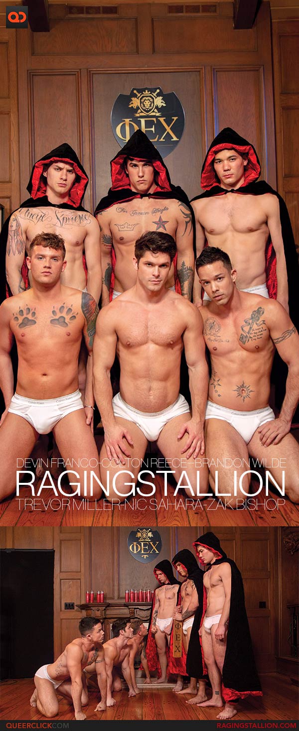 Raging Stallion: Devin Franco, Colton Reece, Brandon Wilde, Trevor Miller, Nic Sahara, Zak Bishop