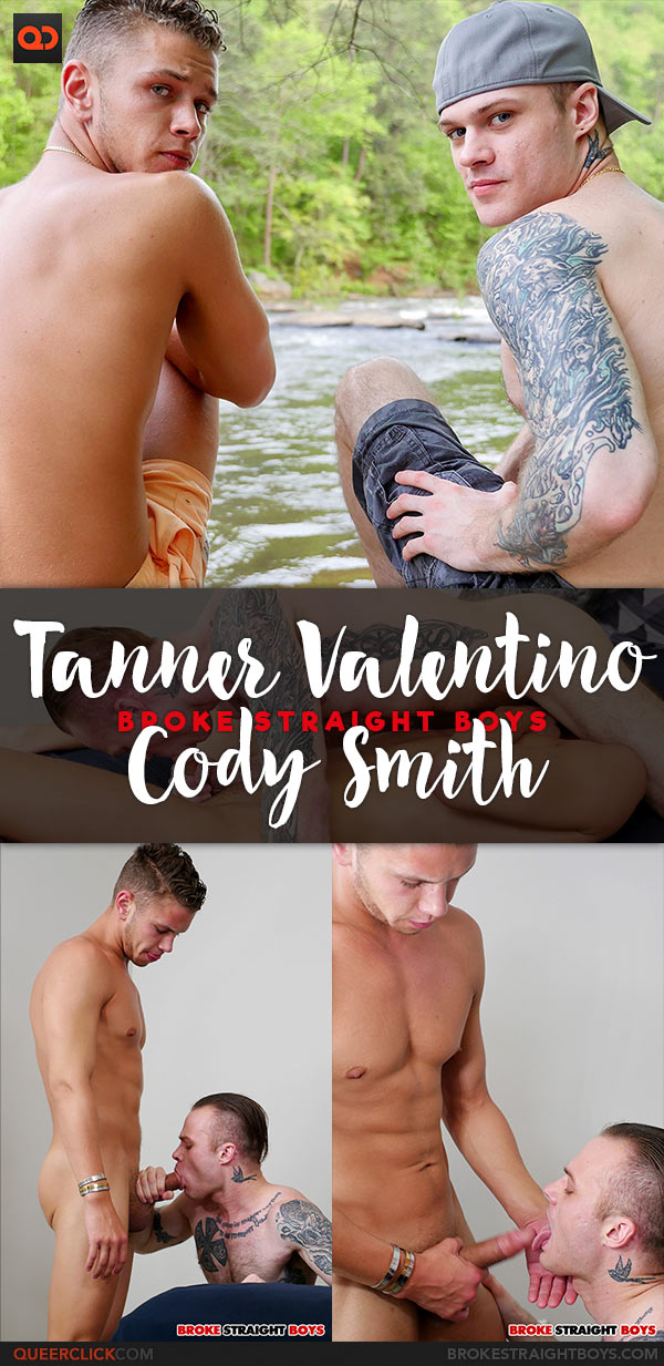 Broke Straight Boys: Tanner Valentino Fucks Cody Smith - Bareback