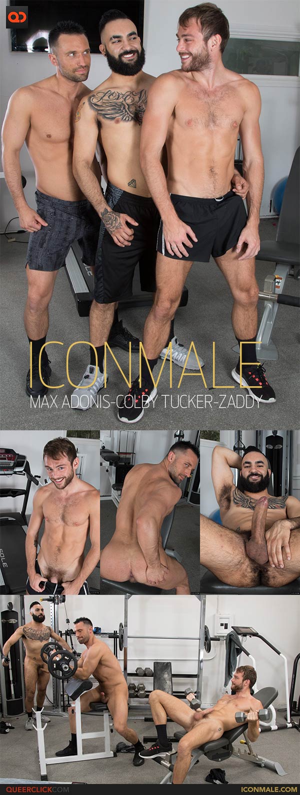 IconMale: Max Adonis, Colby Tucker and Zaddy