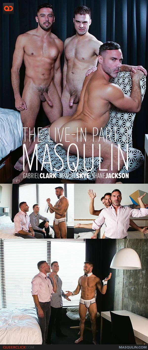 Masqulin: Gabriel Clark, Manuel Skye and Shane Jackson