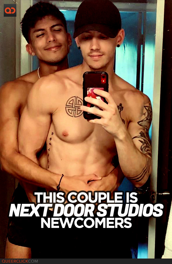 Next Door Studios Newcomers Dante Foxx and Romeo Foxx Look Cute Together!