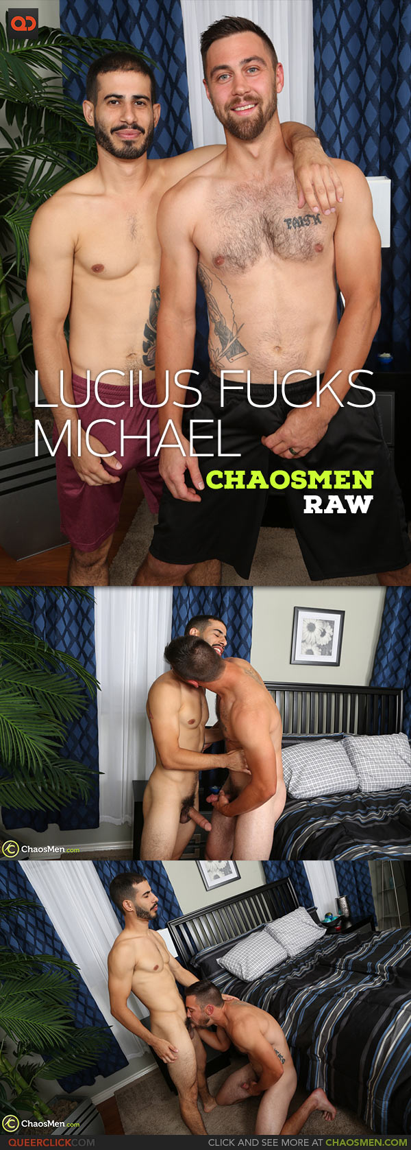 ChaosMen: Lucius Fucks Michael Mission - Bareback
