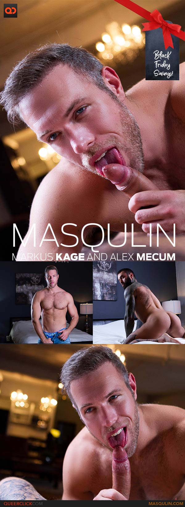 Masqulin: Markus Kage and Alex Mecum - BLACK FRIDAY SAVINGS!