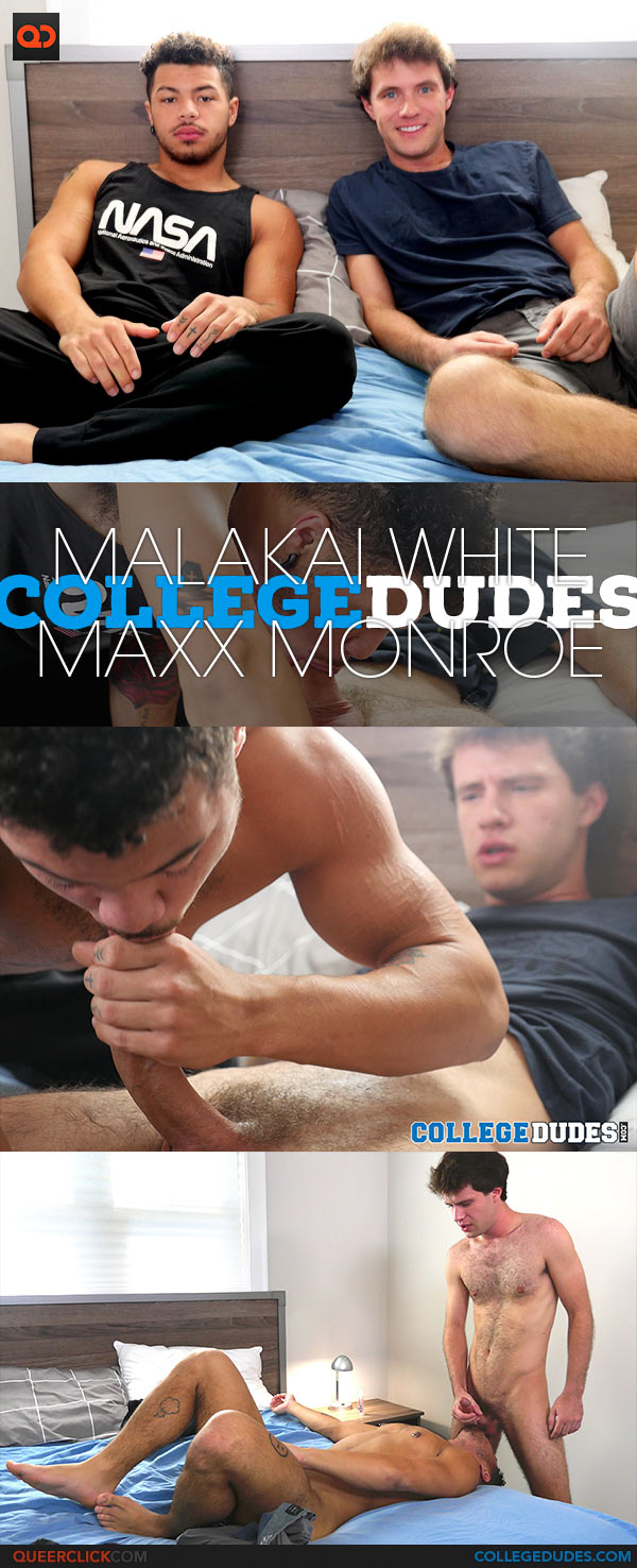 CollegeDudes: Maxx Monroe Fucks Malakai White - Bareback