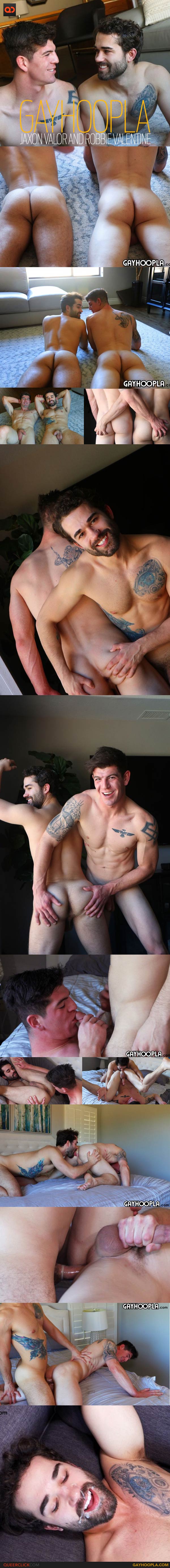 GayHoopla: Jaxon Valor and Robbie Valentine - A Fuck for the AGES!