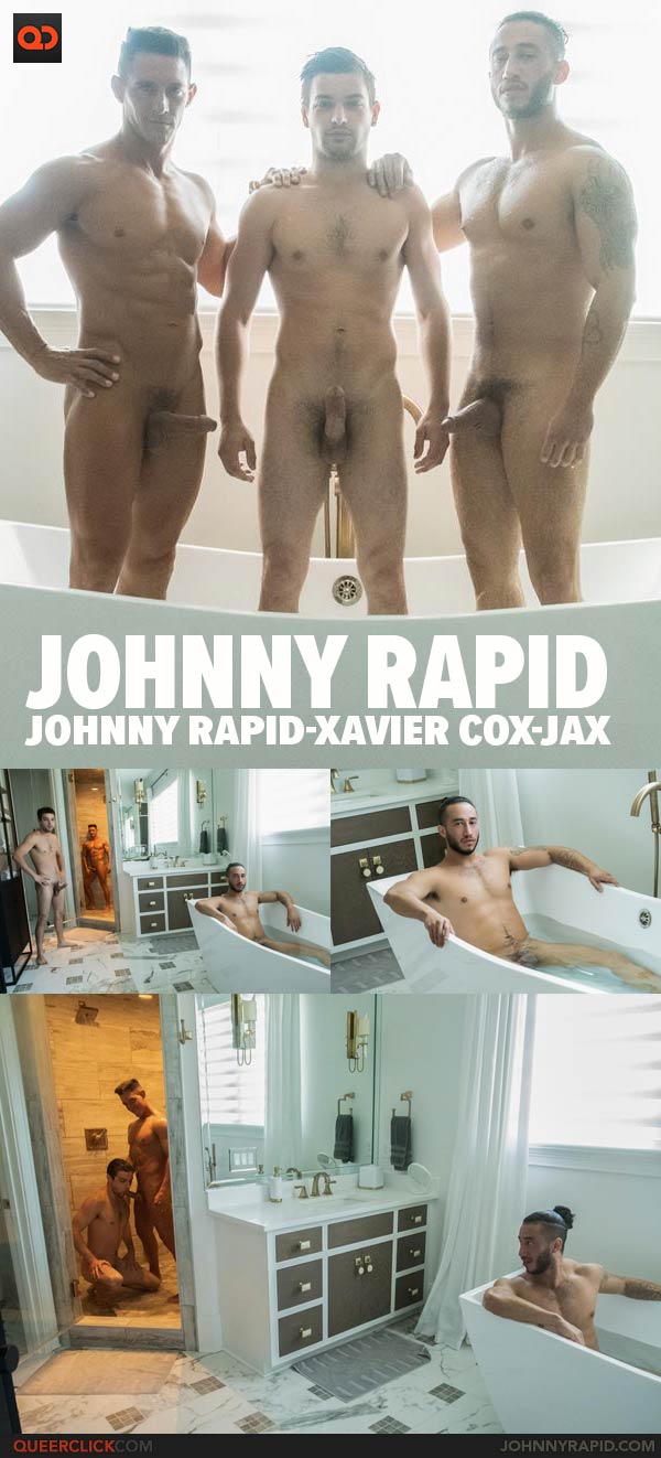 JohnnyRapid: Johnny Hits the Showers – Johnny Rapid, Xavier Cox, Jax