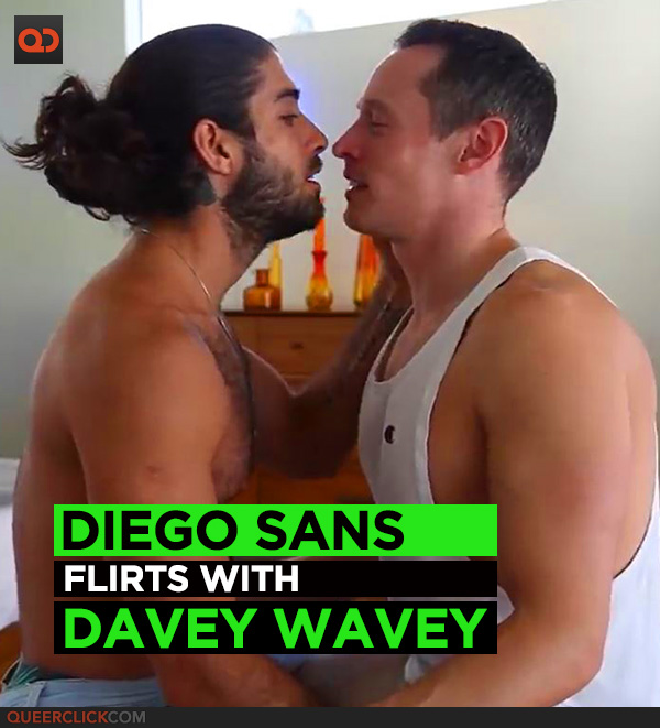 The Sexual Tension Between Diego Sans and Davey Wavey In This Video is So Strong!