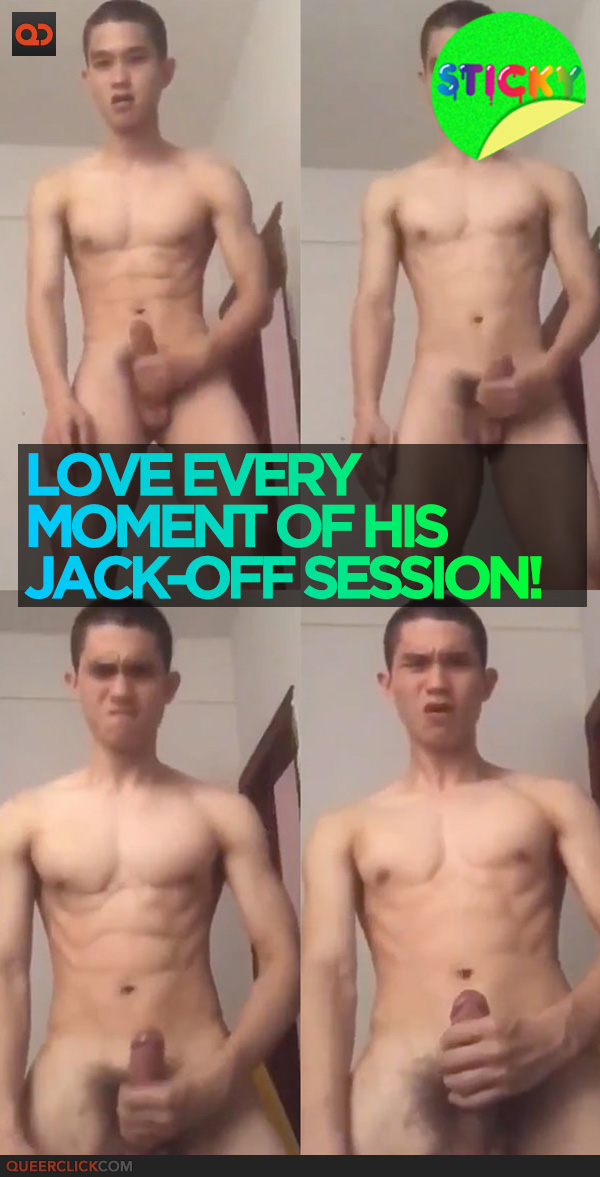 Love Every Moment of His Jack-Off Session!