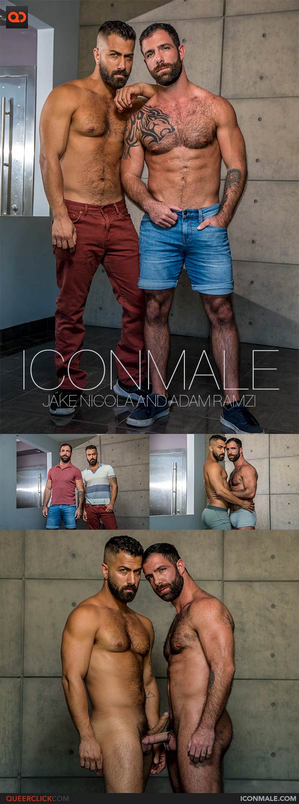 IconMale:  Jake Nicola and Adam Ramzi
