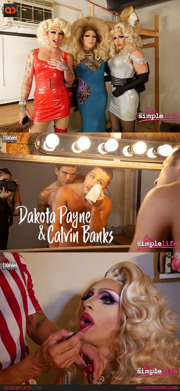 NakedSword: Calvin Banks and Dakota Payne