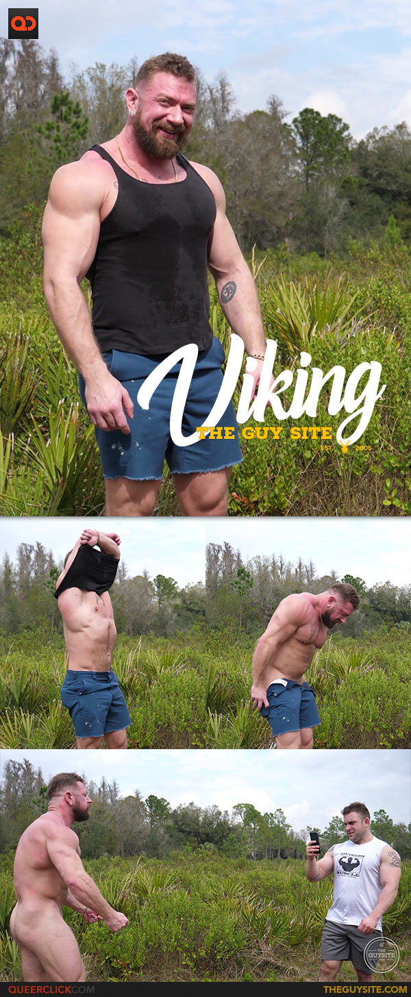 The Guy Site: Viking Strong - Rubs One Out in the Woods