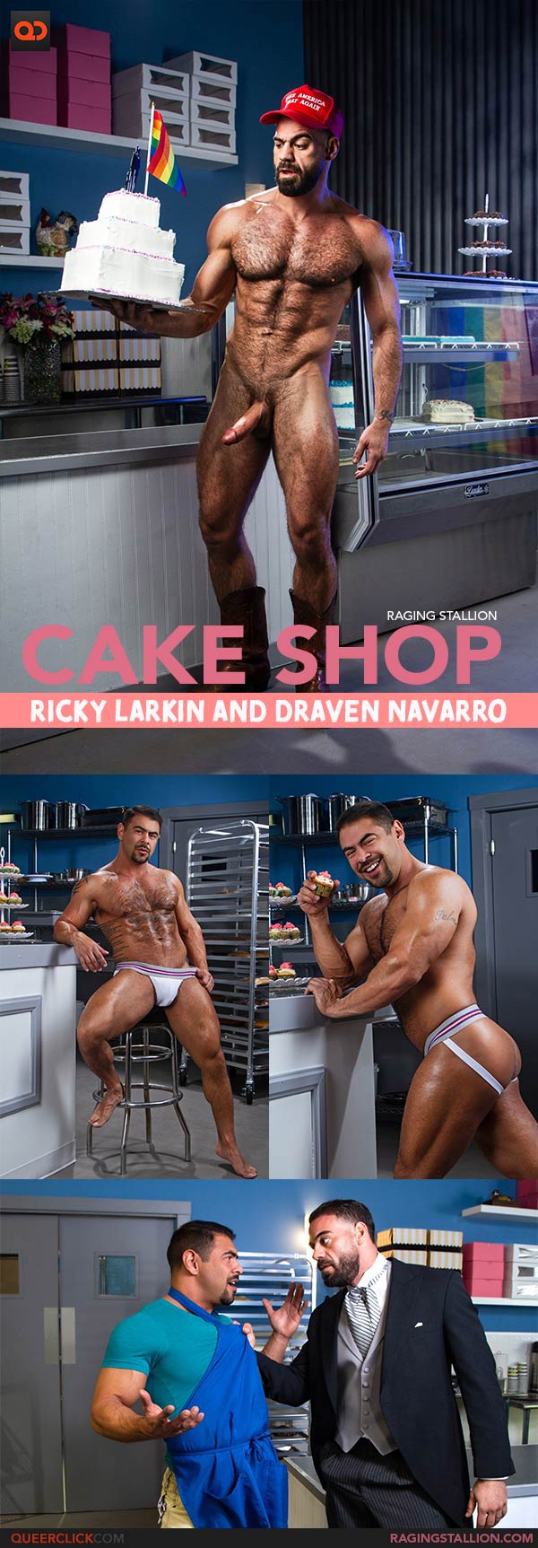 RagingStallion: Ricky Larkin and Draven Navarro - Cake Shop