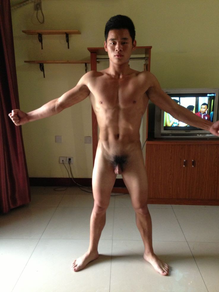 naked, muscle, hunk, cock, ass