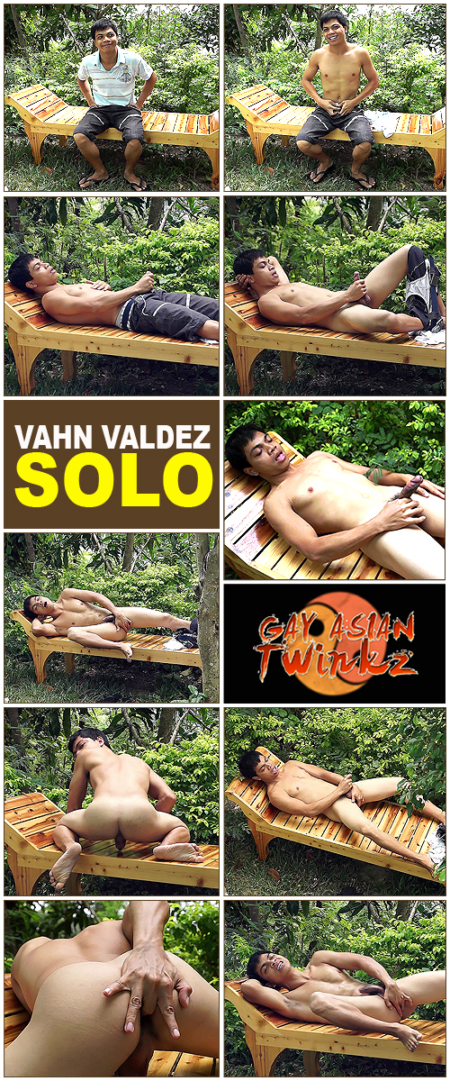 Gay Asian Twinkz: Vahn Valdez Solo