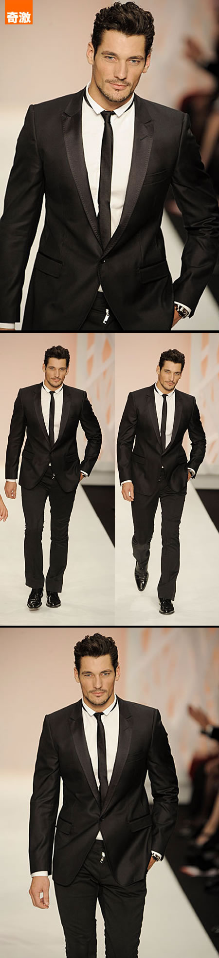 David Gandy at Fashion for Relief SS2009