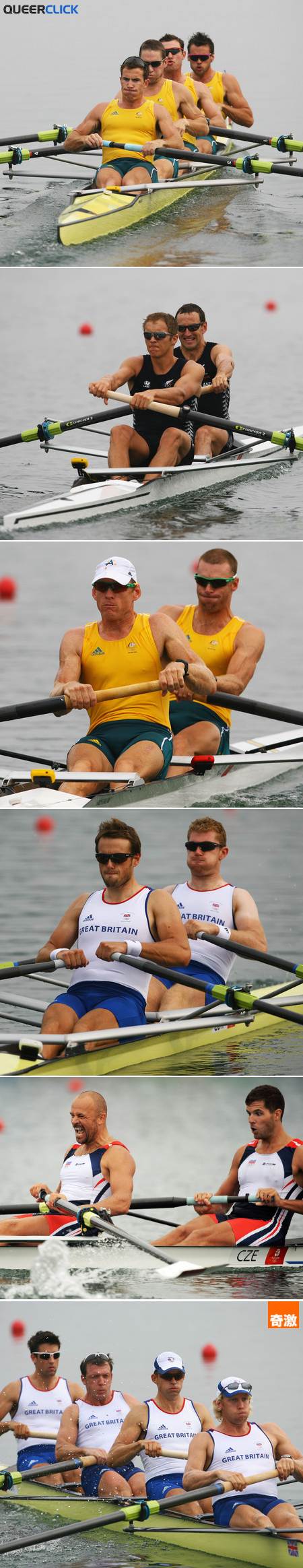 Olympic Hotties Day 5 Rowers
