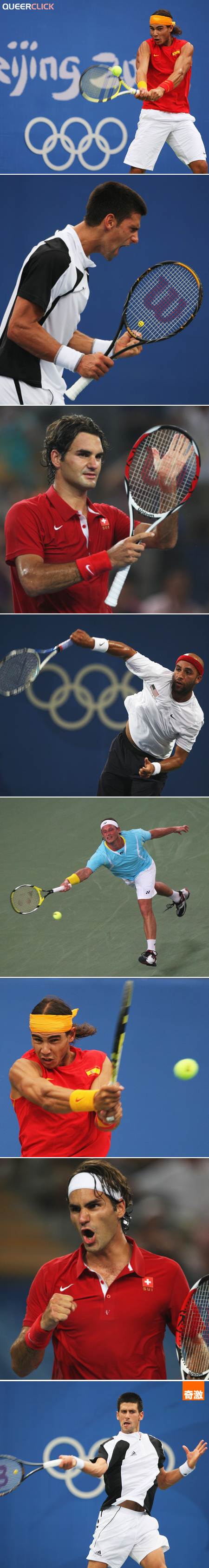 Olympic Hotties Day 5 Tennis Players