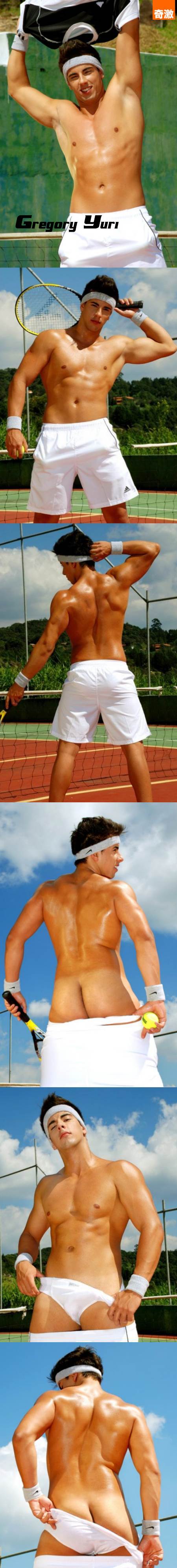 Hot Tennis Player Gregory Yuri
