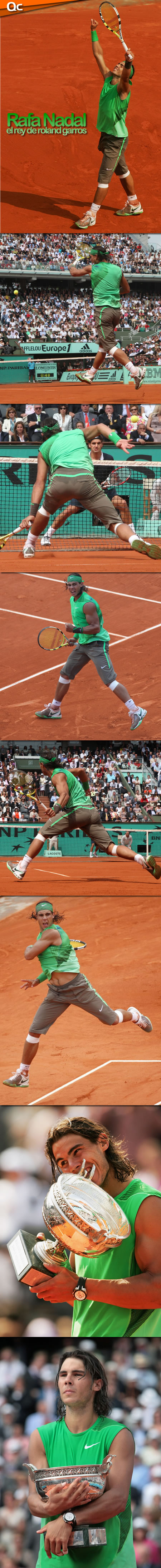 Rafa Nadal Celebra su Cuarto Roland Garros
