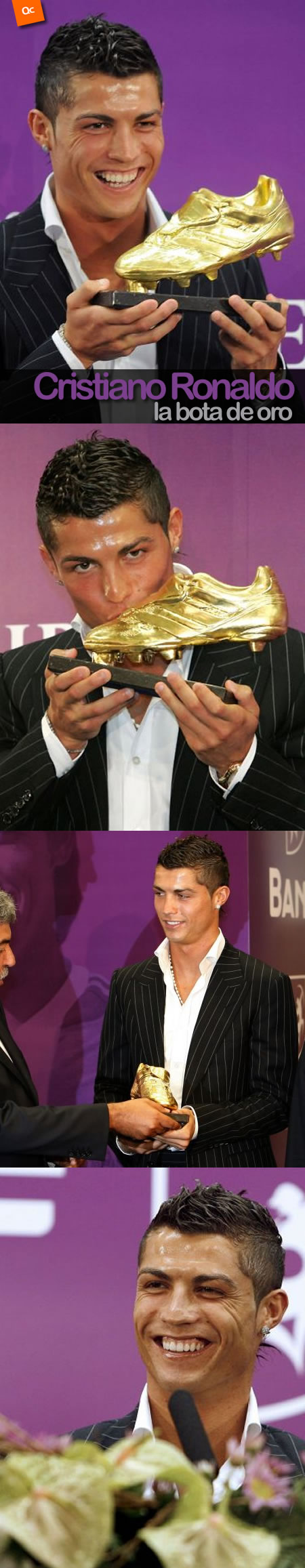 Cristiano Ronaldo, la Bota de Oro
