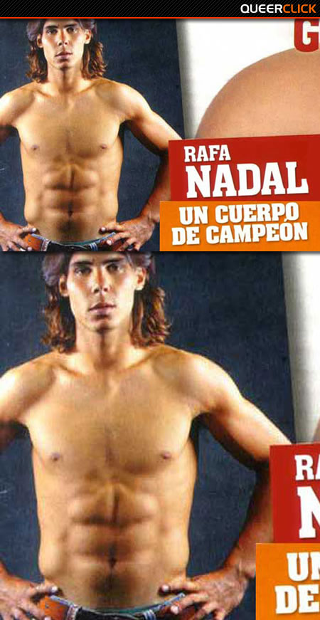 Rafael Nadal se Desnuda en 'Interviú'