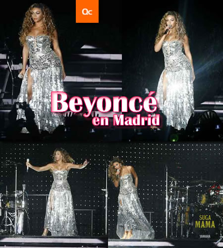 Beyoncé encantó al publico madrileño