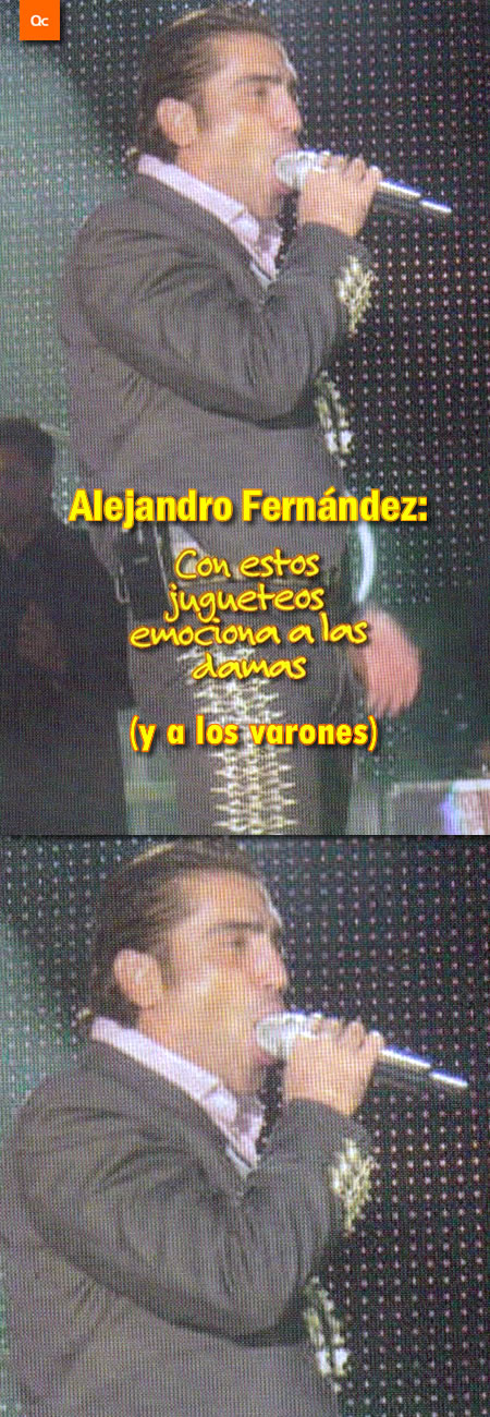 Alejandro Fernández y su Micrófono Favorito