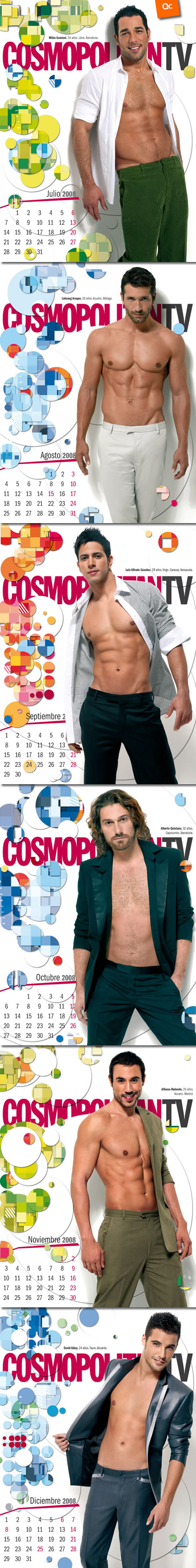 Calendario Cosmopolitan 2008