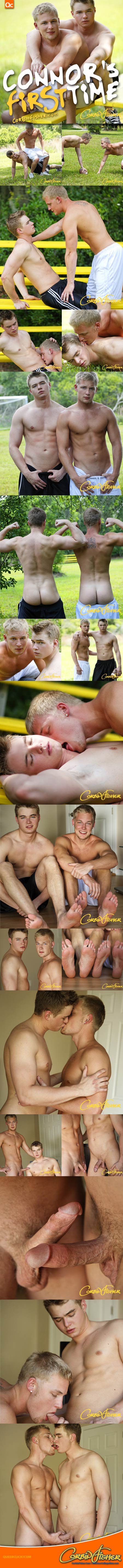 Connor's First Time at CorbinFisher.com