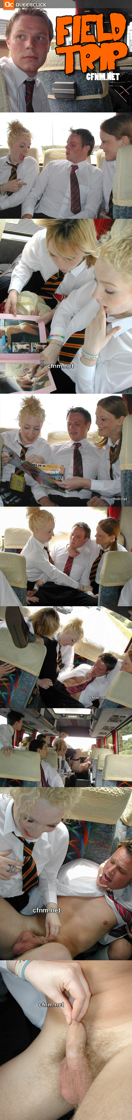 Field Trip ends up with a naked lad in the back of the bus!