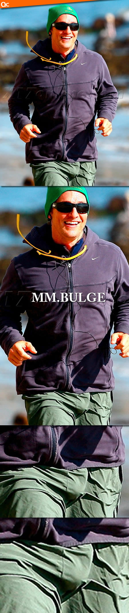 Matthew McConaughey Jogging Bulge