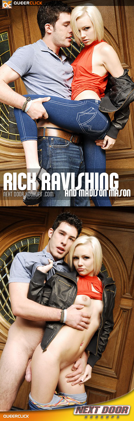 Next Door Hookups: Rick Ravishing and Madison Mason