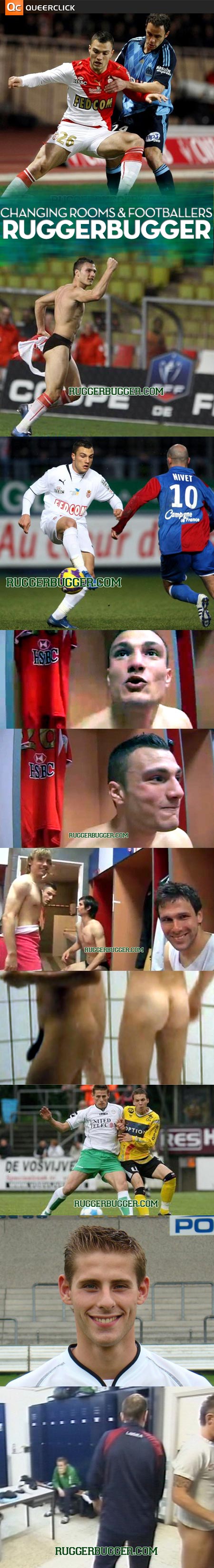 Ruggerbugger takes a look at footballers in changing rooms