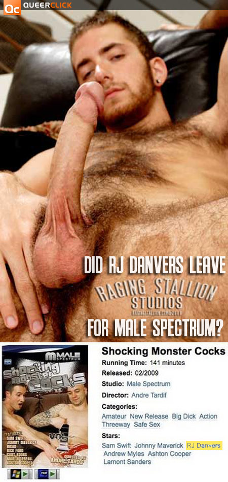 Did RJ Danvers Leave Raging Stallion For Spectrum Male?