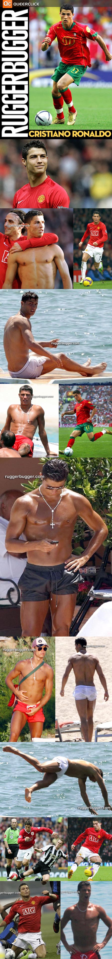 Cristiano Ronaldo at Ruggerbugger
