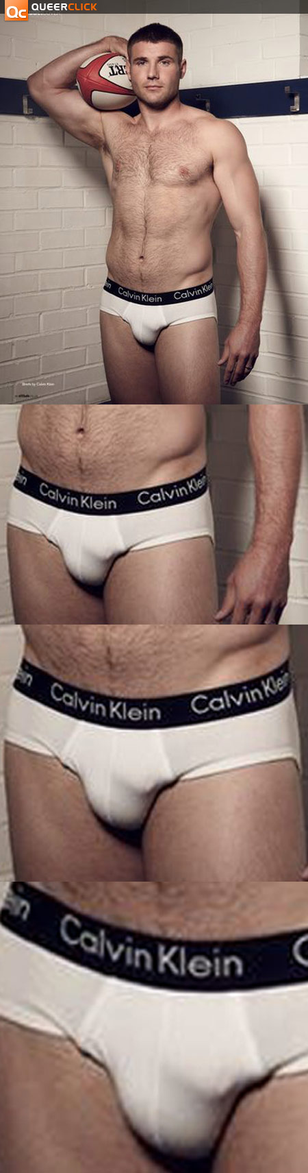 Rugby Player Ben Cohen's Bulge