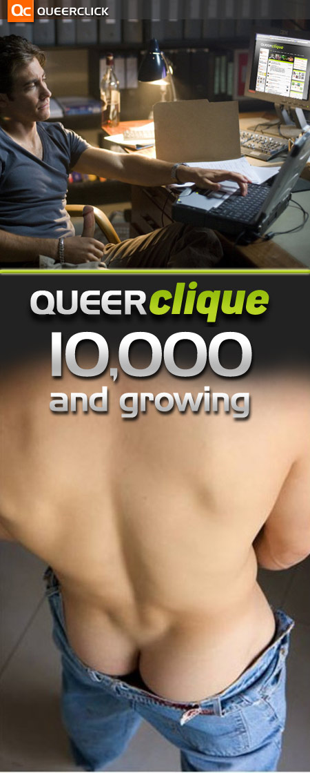 QueerClique has over 10,000 users, you should join up too!