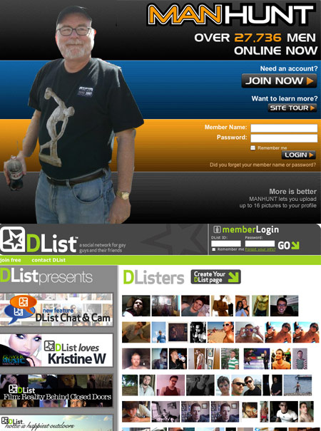 Manhunt Buys Crappy Gay Social Networking Site, D-List