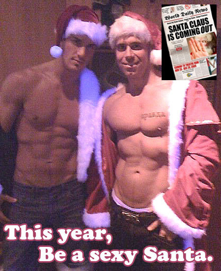 Three Bad Santas Make XXX-Mas Cum Early