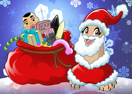 Happy Holidays from Chinpoko and QueerClick