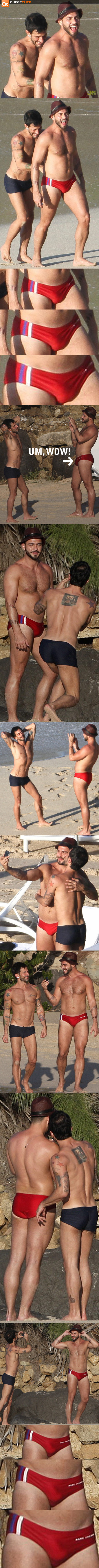 More Beach Pictures of Marc Jacobs and Lorenzo Martone Taking Pictures On Beach