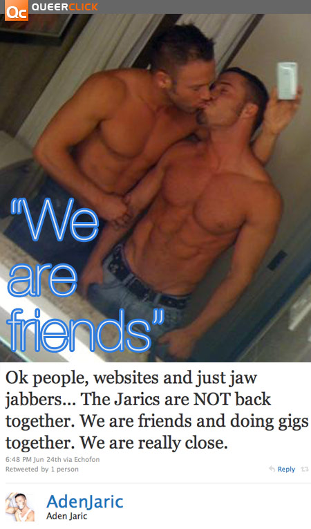 The Jarics Aren't Boyfriends Anymore, Just Very Very Close Fuck Buddies