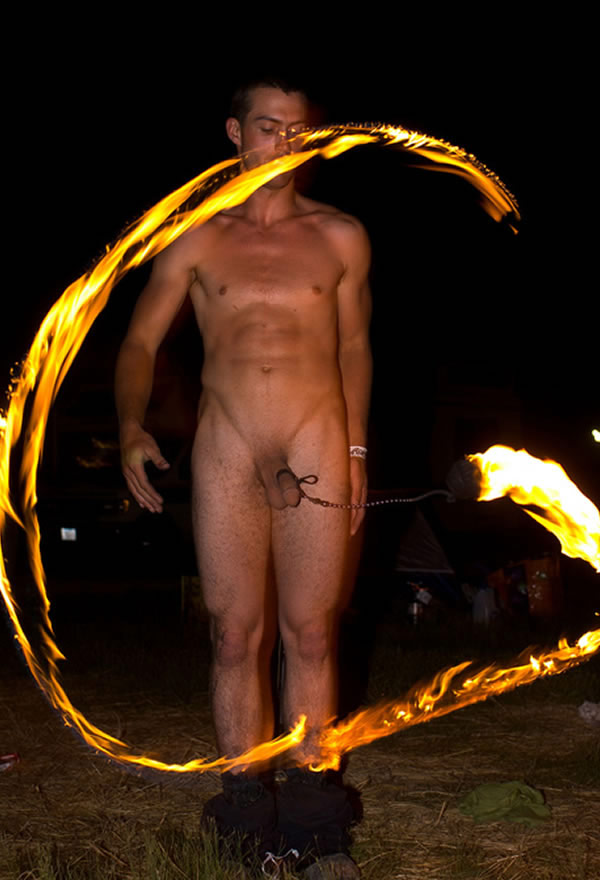 caption this!, poi, fire dancing, cock swing, fire, gay