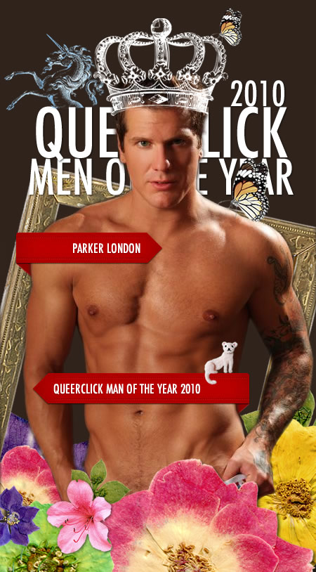 QueerClick Man Of The Year 2010 - Parker London
