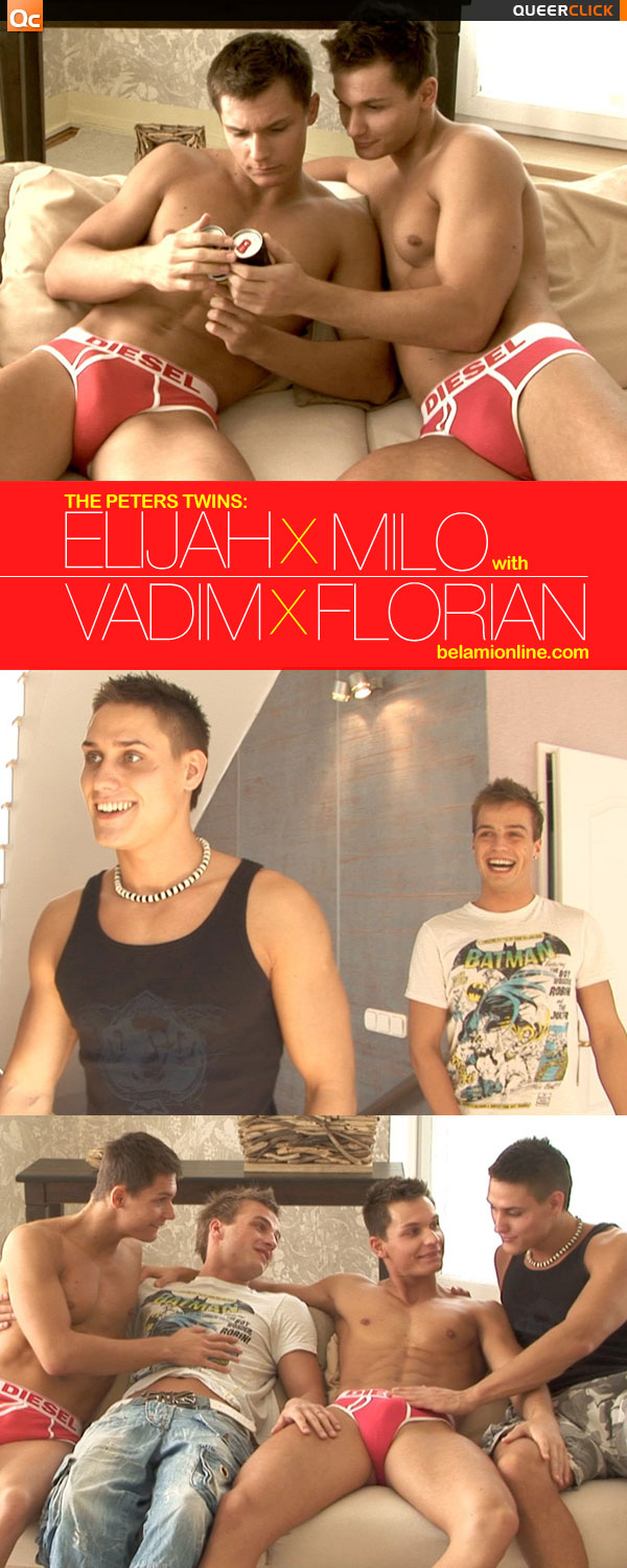 Bel Ami: Peters Twin - Milo & Elijah with Vadim & Florian
