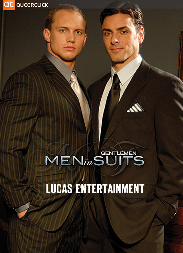 Jeremy Bilding and John Magnum are Lucas Entertainment's Men in Suits